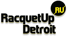 Racquet Up Detroit logo with no background