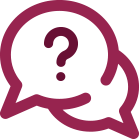 Question icon with no background
