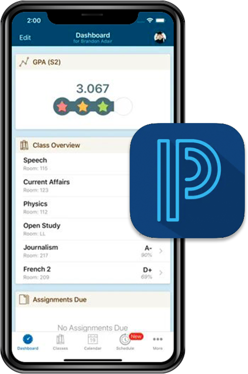 Power School Mobile Dashboard Open In A Mobile