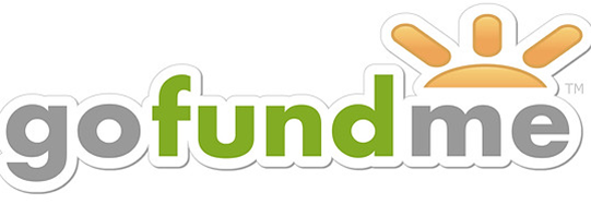 Go fund me logo with white background